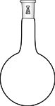 Flask, Round Bottom, Long Neck